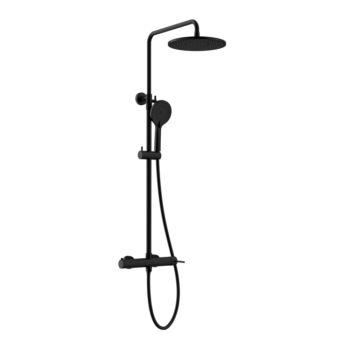Colonne de douche Oze GALA - couleur Noir Mat - GALA500NM