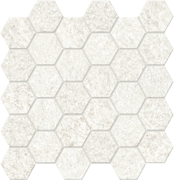 Carrelage déco hexagonal pierre Unicom Starker ARENITE - couleur AVORIO
