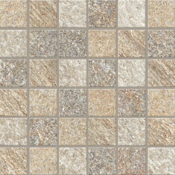 Carrelage mosaïque imitation pierre Unicom Starker ARENITE - couleur MULTI