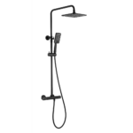 Colonne de douche noire thermostatique Oze Z800N