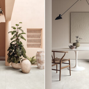 Carrelage ciment noir Unicom Starker LIVING - sol CAOLINO
