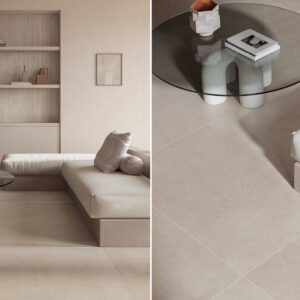 Carrelage ciment noir Unicom Starker LIVING - sol PIOMBO