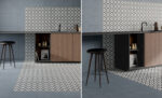 Carrelage imitation carreaux de ciment Unicom Starker RÊVERIE - bleu et Rêverie 15