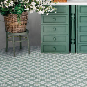 Carrelage effet carreaux de ciment - Collection MARLOW de Nanda Tiles - sol ZOE