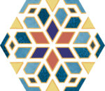 Carrelage andalou hexagonal Codicer KIMRI - motifs géométriques arabesques