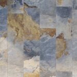 Carrelage pierre de Bali bleu - Paul THAI couleur Subak Azur 30x60cm