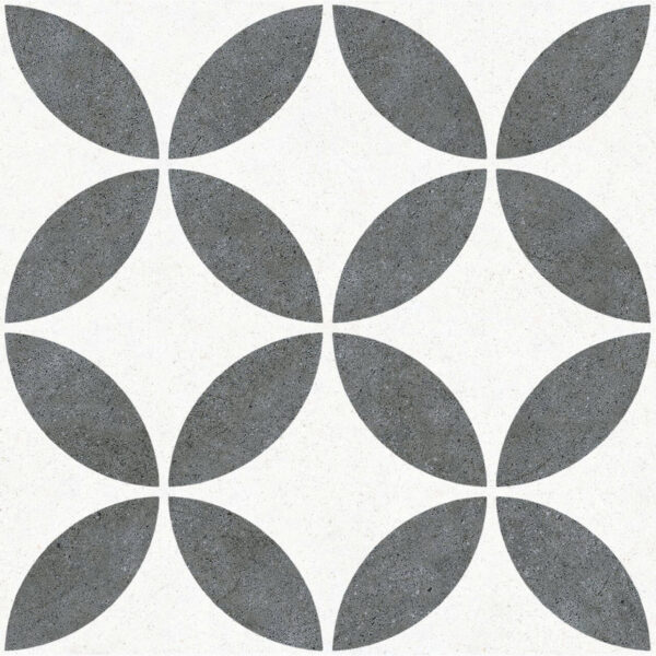 Carrelage imitation carreaux de ciment Diffusion Céramique VINTAGE STAR GREY