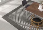 Carrelage cuisine imitation carreaux de ciment Diffusion Céramique VINTAGE STAR GREY