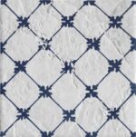 Carrelage patchwork blanc bleu Diffusion Céramique CYCLADES