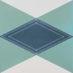 Carrelage imitation carreau de ciment Cevica HABANA - Decor CODE N5