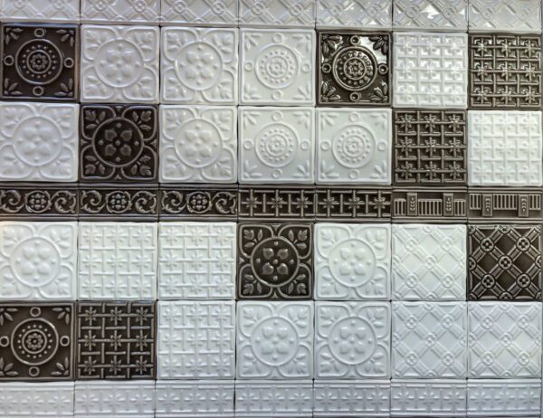Frise relief carrelage métro faience Diffusion Cér. LONDON (4 motifs) – Image 2
