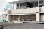 Carrelage extérieur effet béton Gardenia BURLINGTON STONE - couleur PEARL + GRAPHITE
