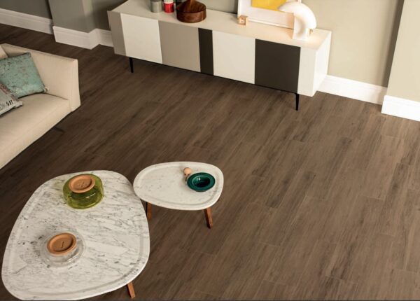 Carrelage imitation parquet Gardenia JUST NATURE - sol NOCE SCURO
