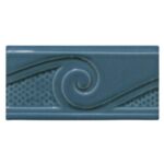 Listel carrelage bleu - Frise Diffusion Céramique METRO PARIS VAGUES