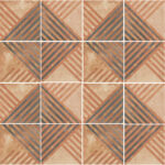 Carrelage imitation carreaux de ciment Nanda, collection Terra modèle ANGELA - pour extérieur / intérieur / piscine / jardin ; sol / mur