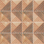 Carrelage imitation carreaux de ciment Nanda, collection Terra modèle ANGELA - pour extérieur / intérieur / piscine / jardin ; sol / mur