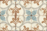 Carrelage imitation carreaux de ciment Nanda LOFT FLOOR 20x20cm - AURORA