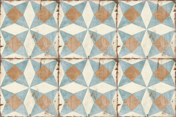 Carrelage imitation carreaux de ciment Nanda LOFT FLOOR 20x20cm - MEDINA