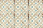 Carrelage imitation carreaux de ciment Nanda LOFT FLOOR 20x20cm - OBERLIN