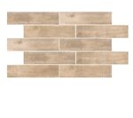 Carrelage imitation parquet Diffusion Céramique TRIBECA, pour intérieur et extérieur