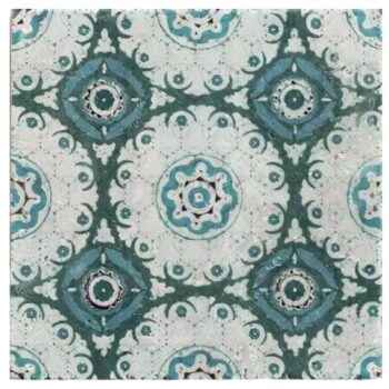 Pierres décorées naturelles Diffusion Céramique - Collection Textiles d'Exception - CASABLANCA