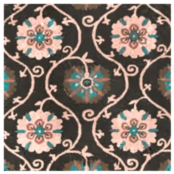 Pierres décorées naturelles Diffusion Céramique - Collection Textiles d'Exception - ORAN