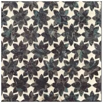 Pierres décorées naturelles Diffusion Céramique - Collection Textiles d'Exception - PORTOFINO