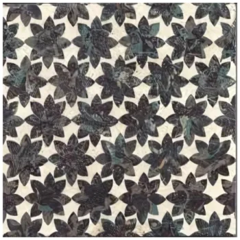 Pierres décorées naturelles Diffusion Céramique - Collection Textiles d'Exception - PORTOFINO