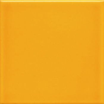 Carreau 10x10cm Doremail uni - Jaune artisanal