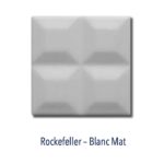 Carrelage métro 10x10cm Diffusion Céramique NEW YORK - ROCKEFELLER Blanc Mat
