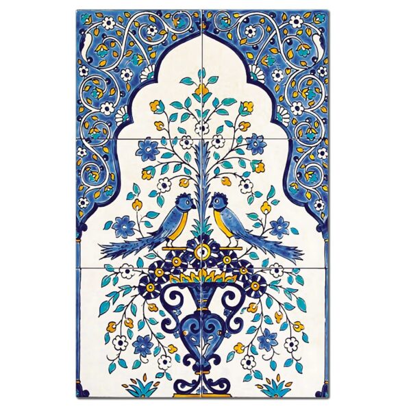 Fresque carrelage mural Dorémail SHALIMAR 40x60cm