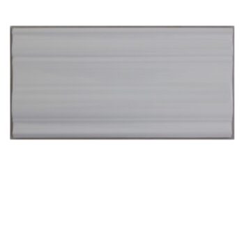 Plinthe carrelage métro Diffusion Céramique NEW YORK 15x30cm BLANC