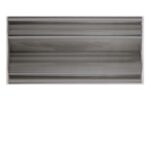 Plinthe carrelage métro Diffusion Céramique NEW YORK 15x30cm GRIS