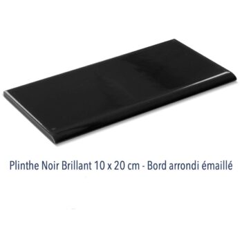 Plinthe carrelage métro Paris Diffusion Céramique - Noir
