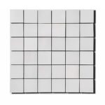Zellige mosaïque marocain traditionnel Diffusion Céramique 5x5cm sur trame 30x30cm - NUAGE