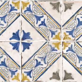 Carrelage méditerranéen vintage Nanda MAGNOLIA LINA 20x20cm