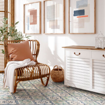 Carrelage méditerranéen vintage Nanda MAGNOLIA MARCELA 20x20cm