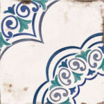 Carrelage méditerranéen vintage Nanda MAGNOLIA MARIANA 20x20cm