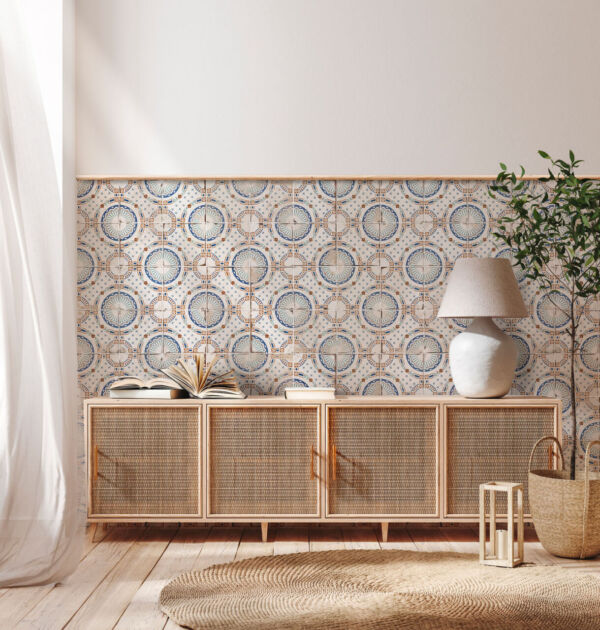 Carrelage mural effet méditerranéen vintage Nanda MAGNOLIA VALERIA 20x20cm