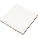 Carrelage mural faience blanc brillant Recer RITMO 10x10cm - WHITE