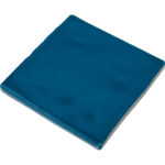 Carrelage mural bleu brillant Recer RITMO 10x10cm - BLUE