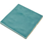 Carrelage mural turquoise brillant Recer RITMO 10x10cm - OCEAN