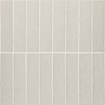 Carrelage mural gris clair brillant Recer RITMO 7.5x30cm - GREY