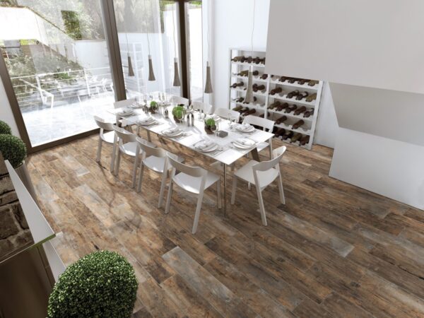 Carrelage imitation parquet bois DecorUnionOLD BOARDS - couleur TEK