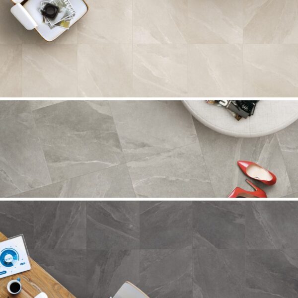 Carrelage pierre DecorUnion PIETRA LAVAGNA - Disponible en 3 couleurs