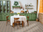 Sol de cuisine en carrelage andalou Nanda ANDALUSIA ZAIDA