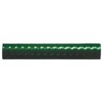 Cevica Metro - Pièce de finition listel tressé TRENZA 2.5x15cm - VERDE VIC