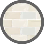 Carrelage mural en faience Cevica ANTIC - MIX CRAQUELE