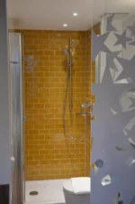 Carrelage douche salle de bain Cevica ANTIC - jaune AMARILLO