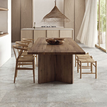 Carrelage sol imitation pierre Unicom Starker, collection Crossland - couleur ROCK - sol 60x90cm et 60x60cm